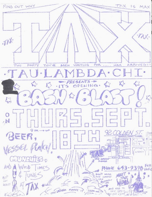 Party Poster - September 18, 1980