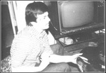 1984 - Steve "Burnie" Trushell with Kilo.